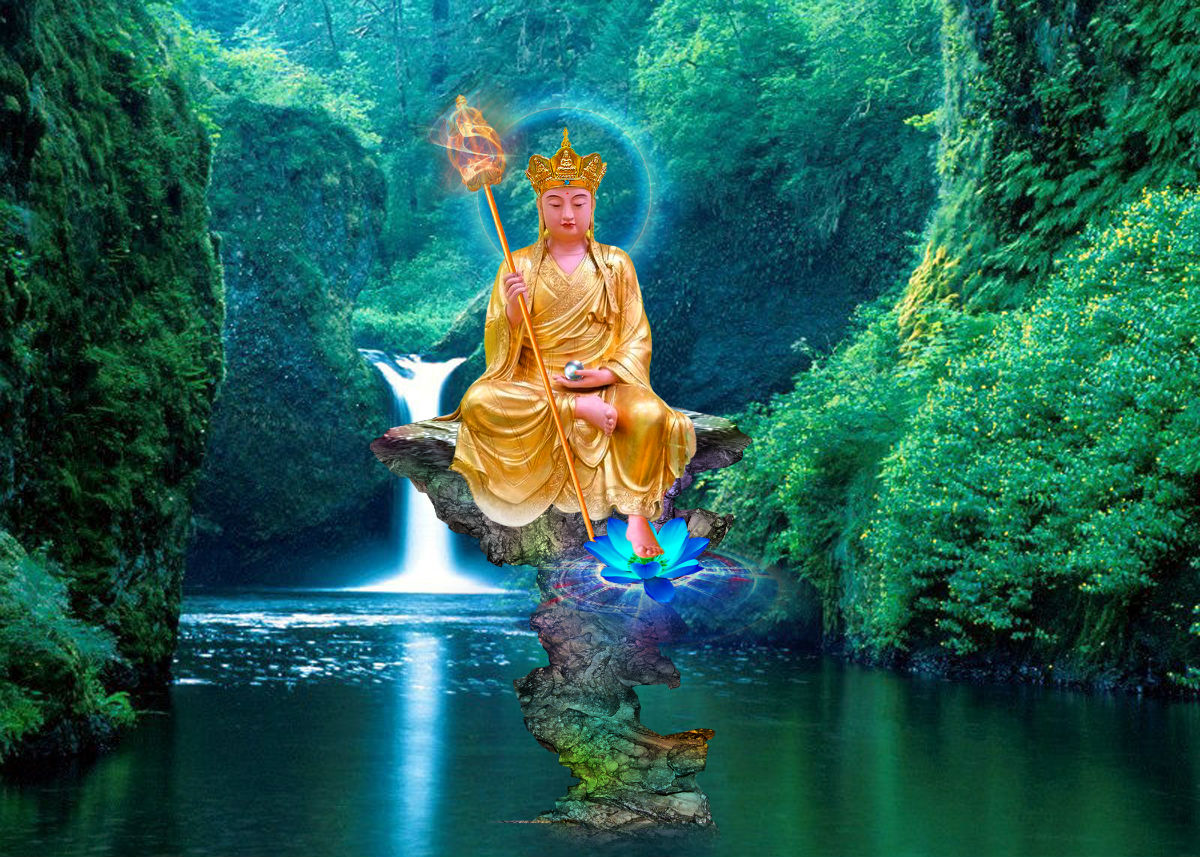 地藏菩萨高清法相图片素材-编号40051069-图行天下
