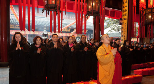上海玉佛禅寺隆重举行乙未年释迦牟尼佛出家纪念法会