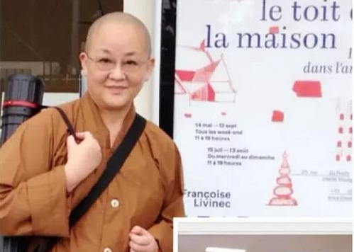 中国佛教艺术家印盛法师受邀参加法国巴黎当代艺术展